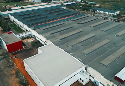 над цехом 76